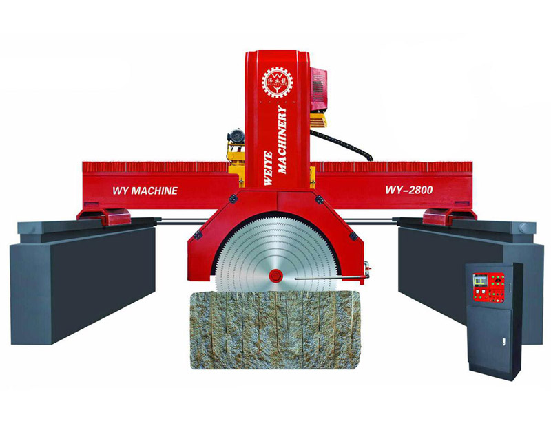 bridge type block cutting machine