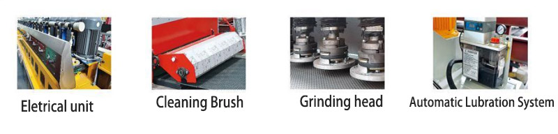 stone polishing machine components 