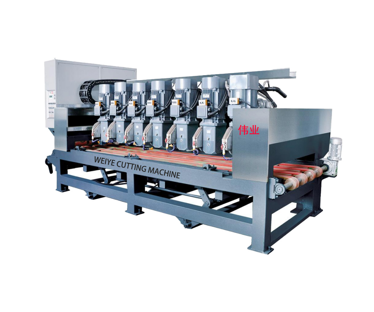 multi heads stone cutting machine 