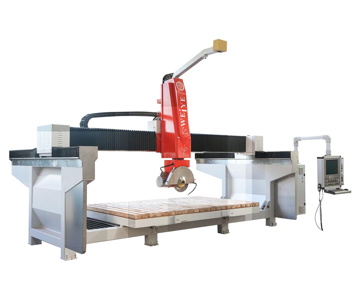 Automatic 5 Axis Stone Cutting Machine